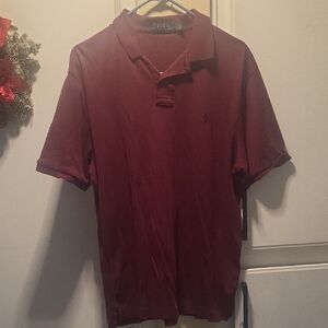 Polo by Ralph Lauren Men's Deep Wine Polo Shirt